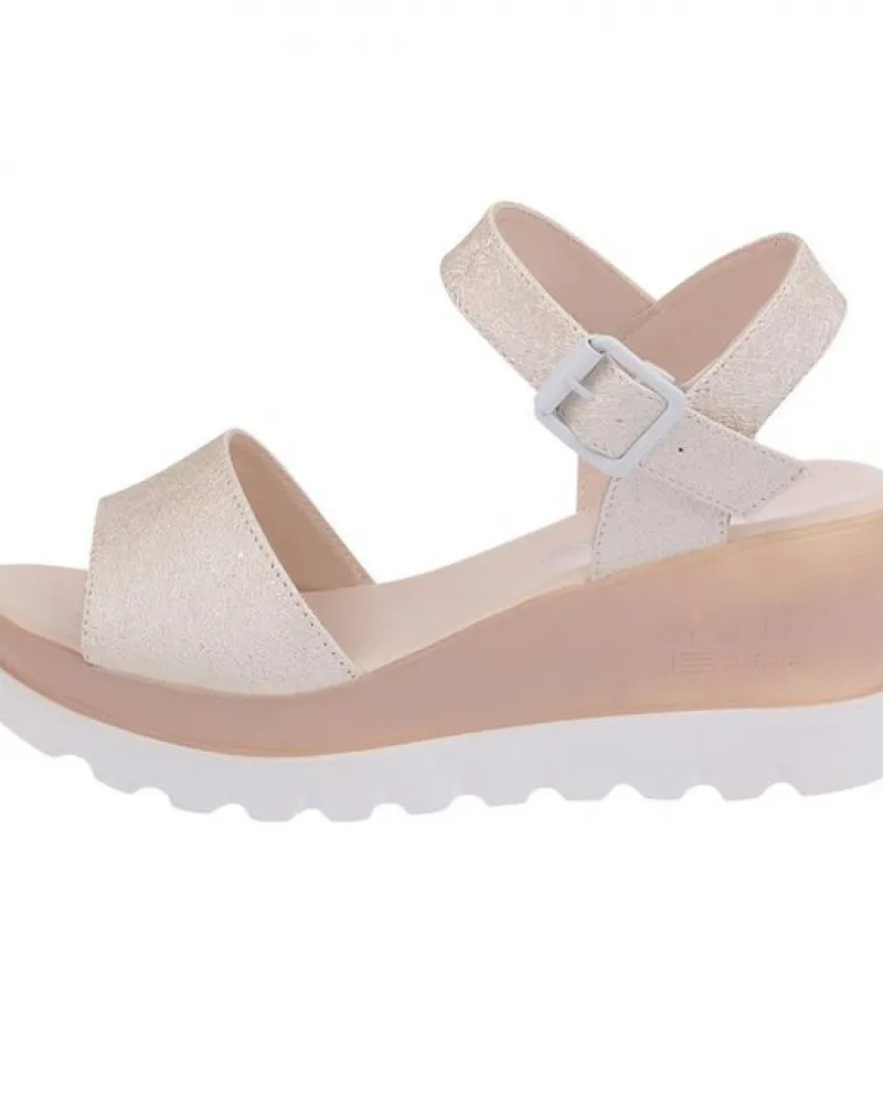 2022 Moda Estate Nuove Scarpe Da Donna Tacchi Alti Tacchi Con Zeppa Shallow M