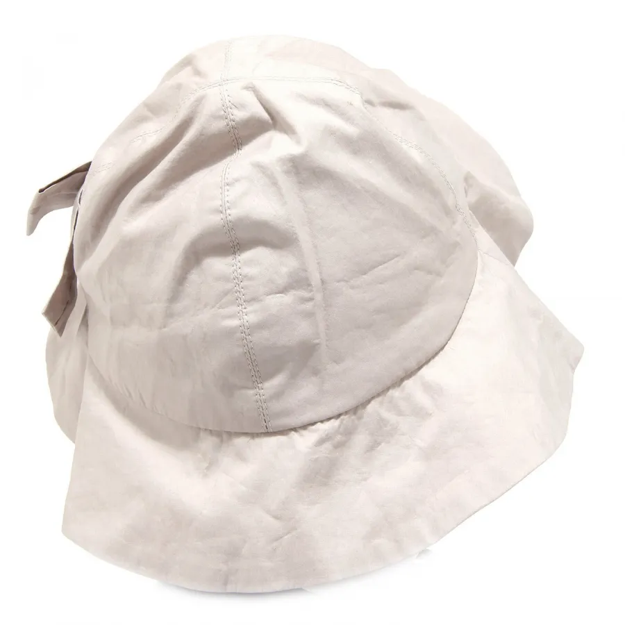 6421G cappello bimba tortora CHLOE' cotone accessori hat kids BEIGE