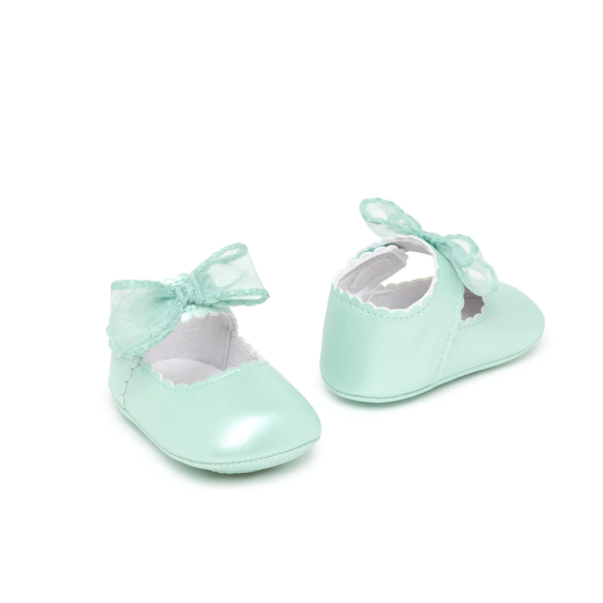 Ballerine eleganti con fiocco neonata