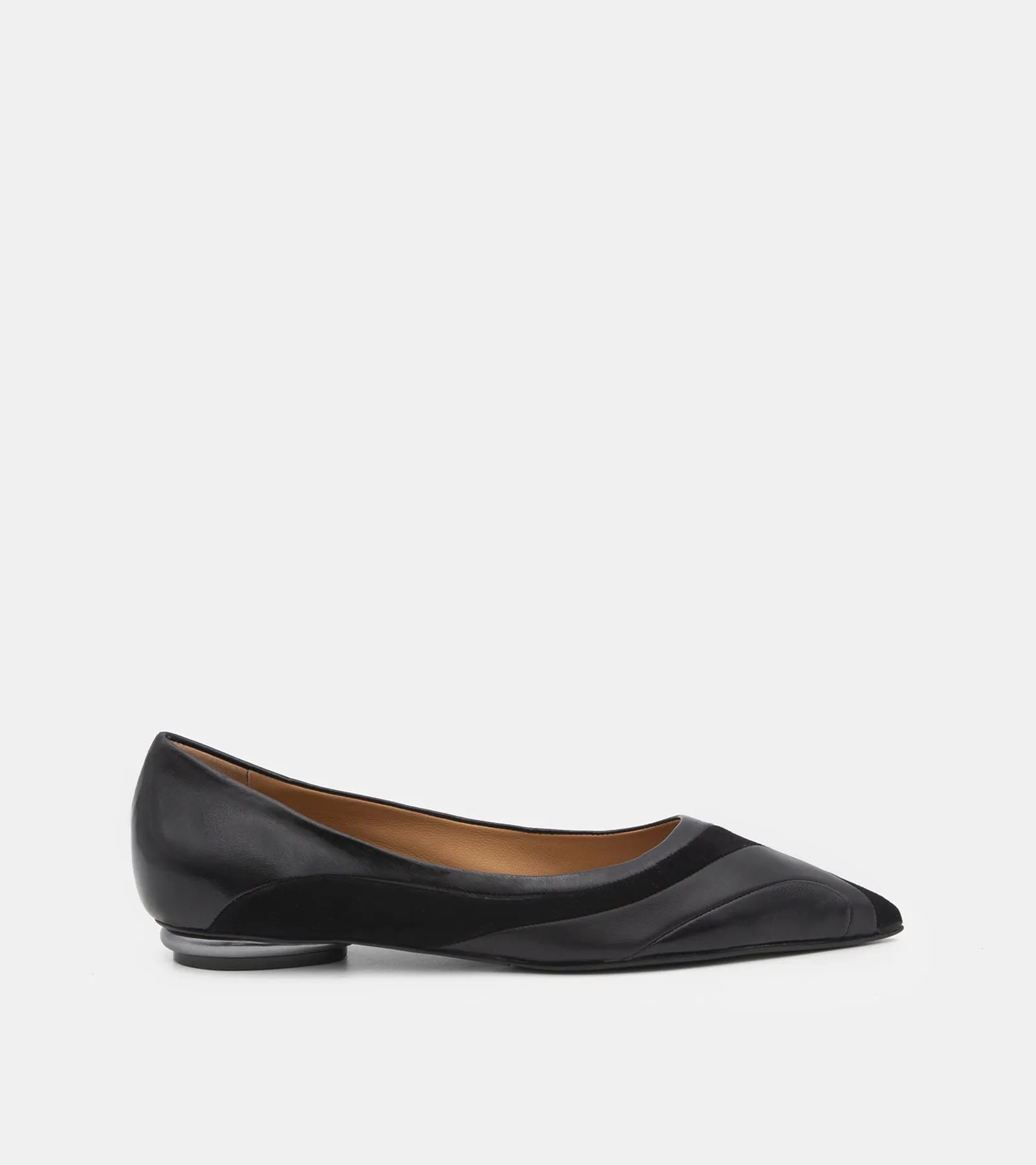 BALLERINE PELLE NERO