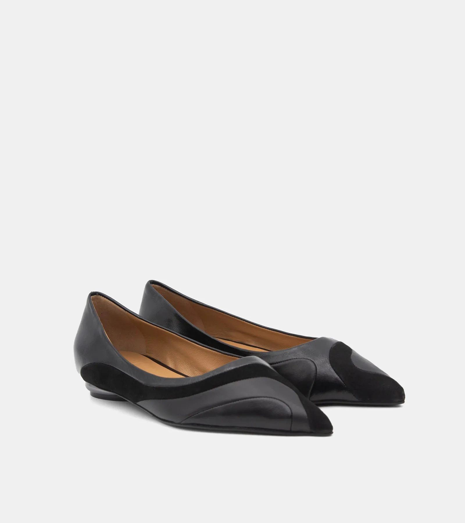 BALLERINE PELLE NERO