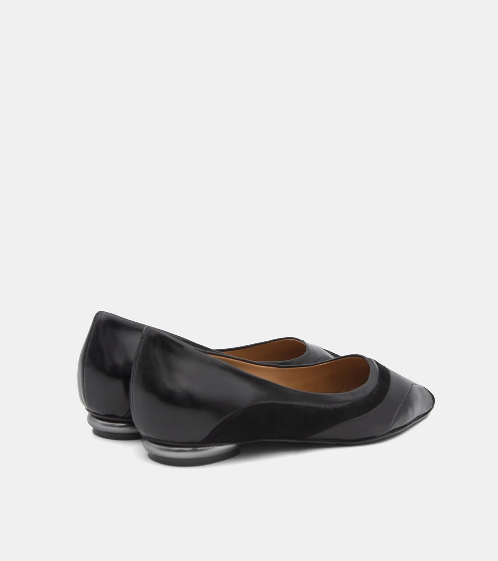 BALLERINE PELLE NERO