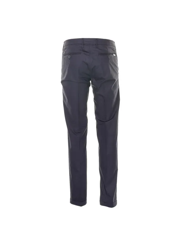 Blue chino trousers