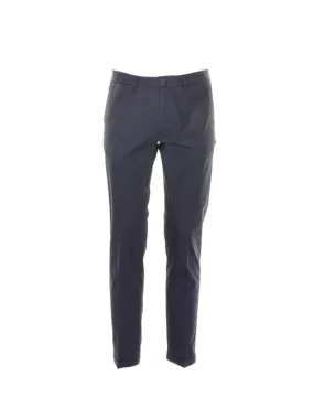 Blue chino trousers