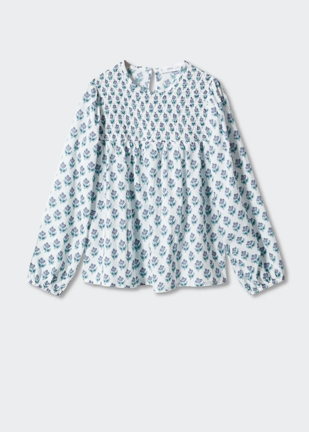 Blusa stampa floreale