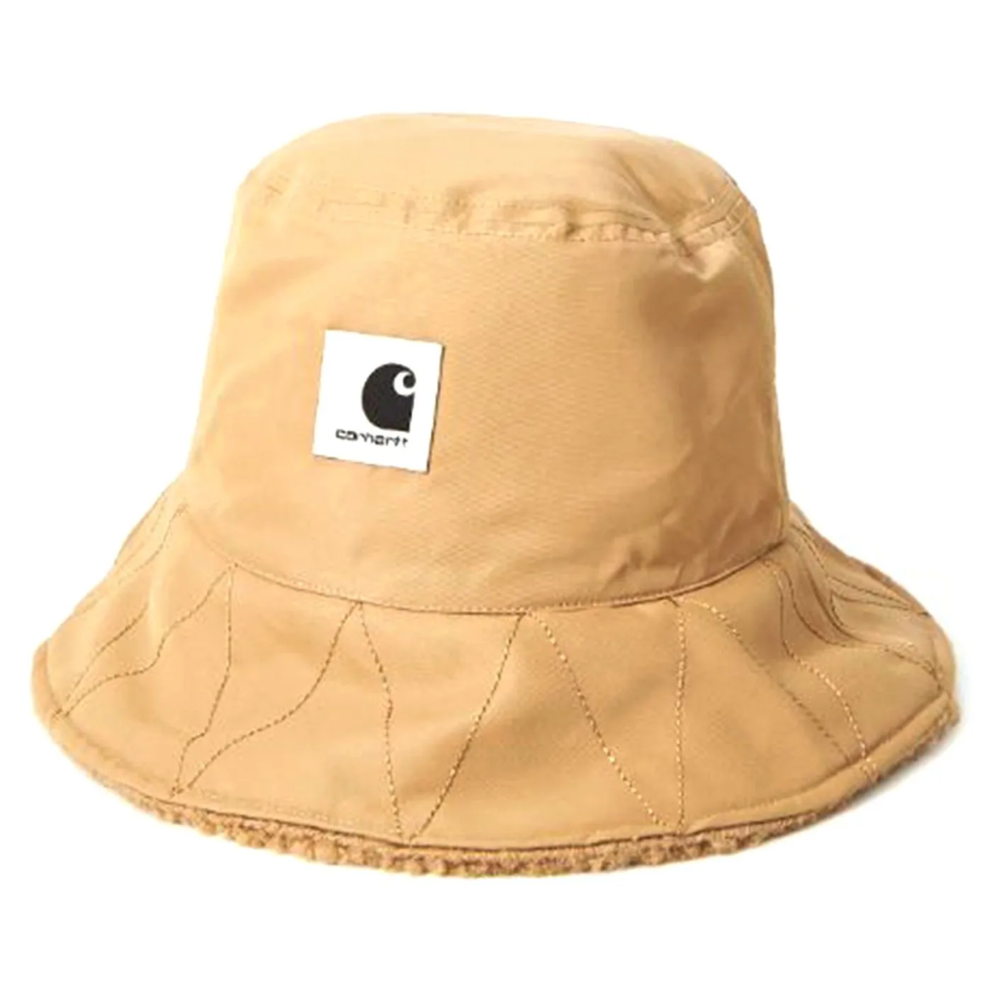 CARHARTT WIP Orla Bucket Hat Peanut / Peanut - Cappello da Pescatore Marrone    