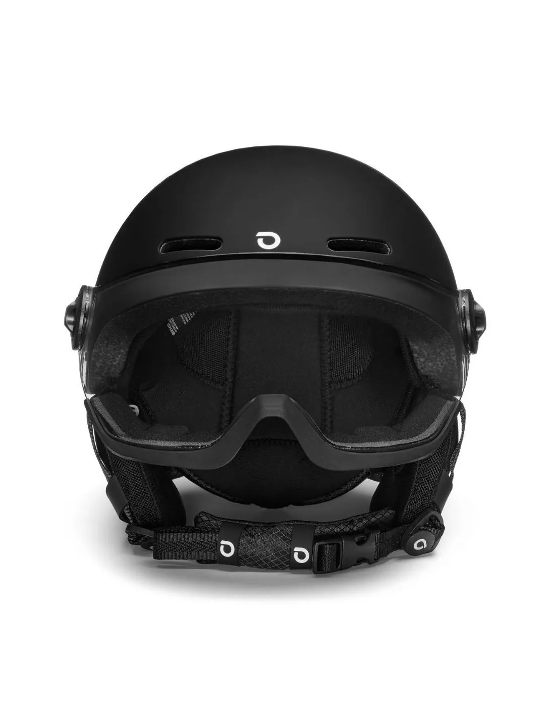 Casco da sci Briko Teide Visor Fotocromatico Nero Opaco