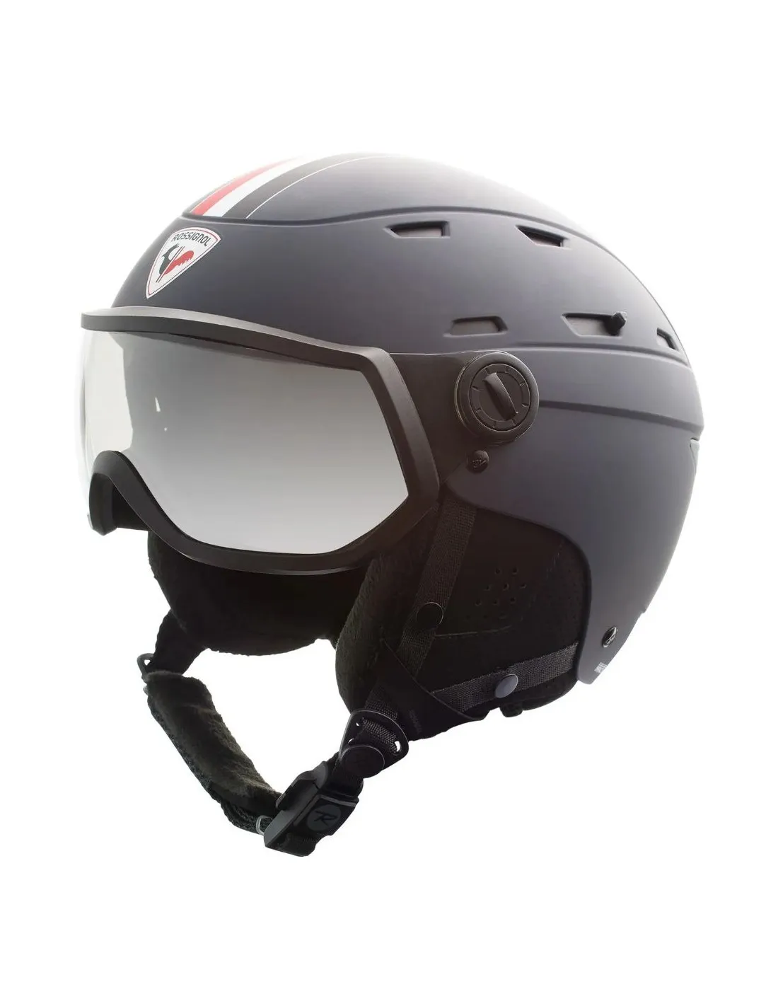 Casco Sci Rossignol Allspeed Visiera Impatti Fotocromatica Nera