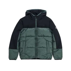 Champion boys' jacket with hood 306571 GS510 green-black