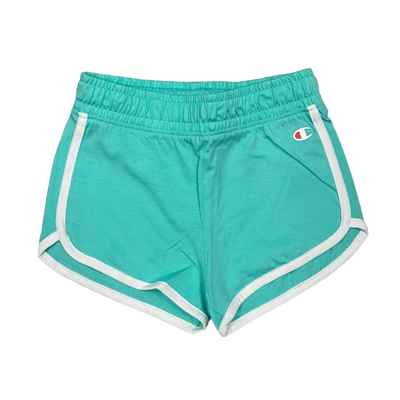 Champion girl's set with tank top and shorts 404930 GS009 aqua green