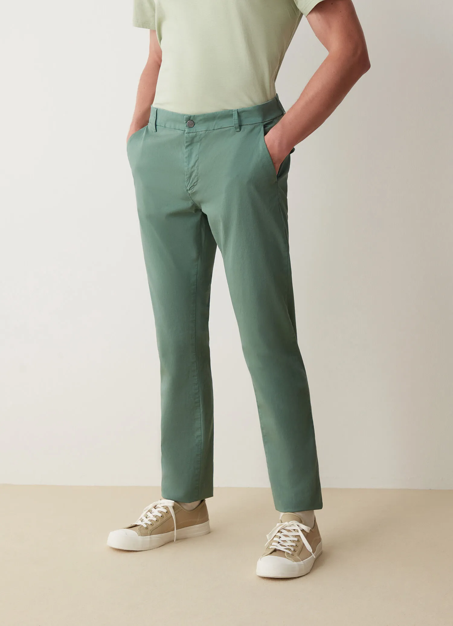 Chino-cut trousers