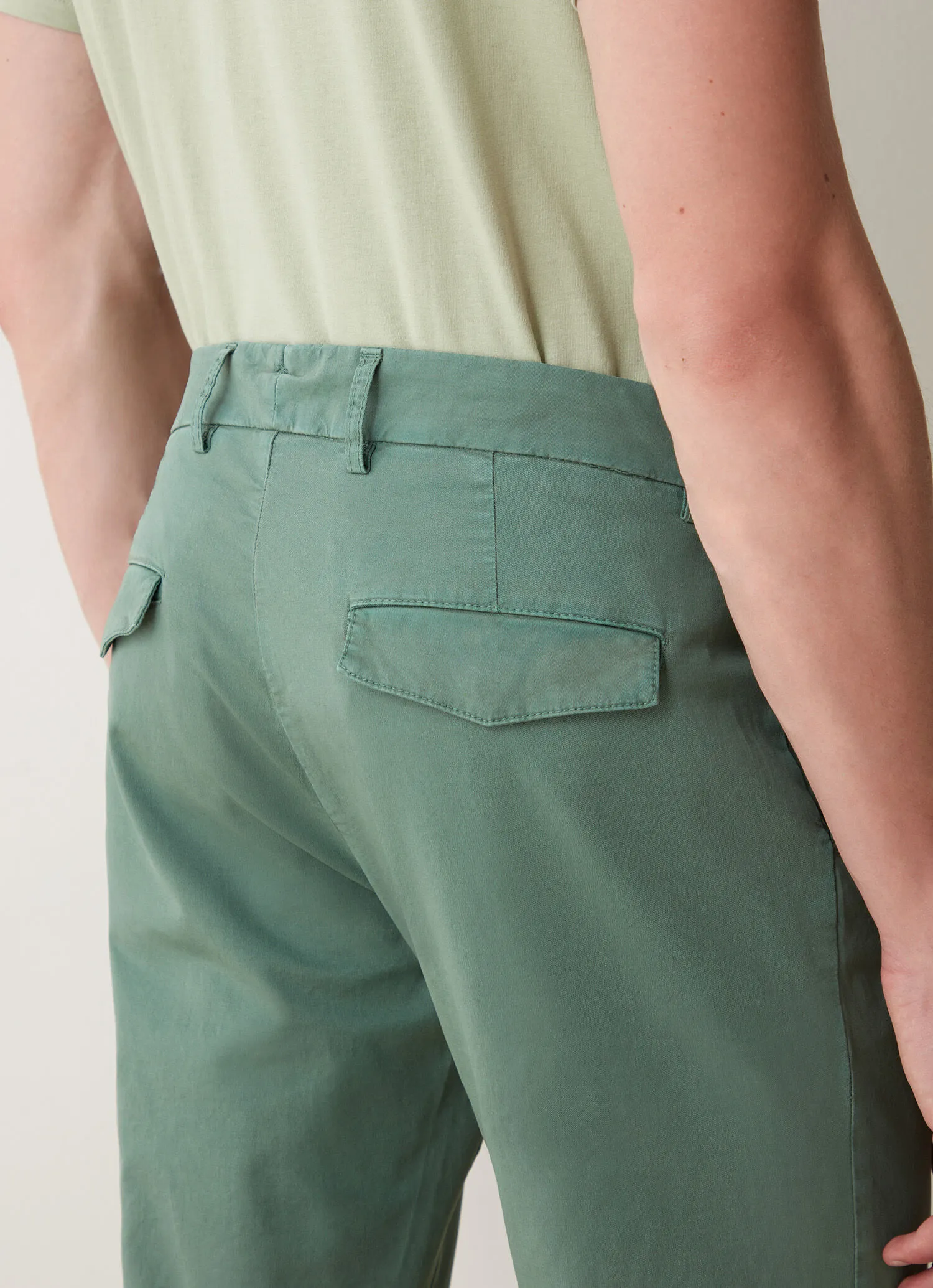 Chino-cut trousers