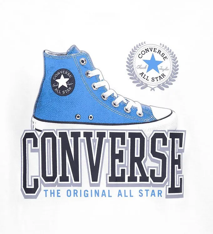 converse T-shirt script sneaker gfx