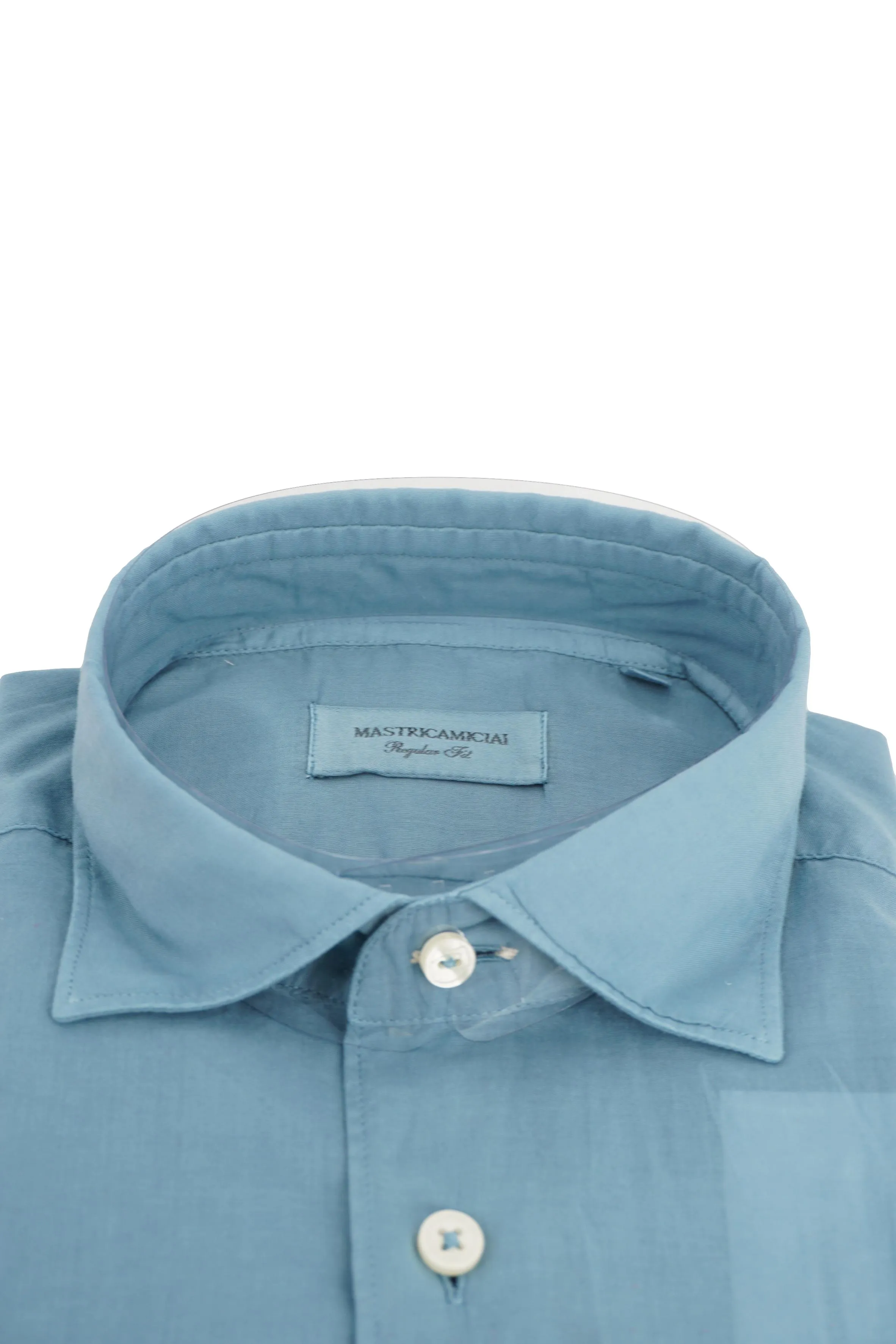 Cotton Muslin Shirt / Light Blue