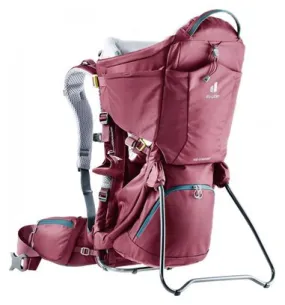 Deuter Kid Comfort Marsupio Maroon Red