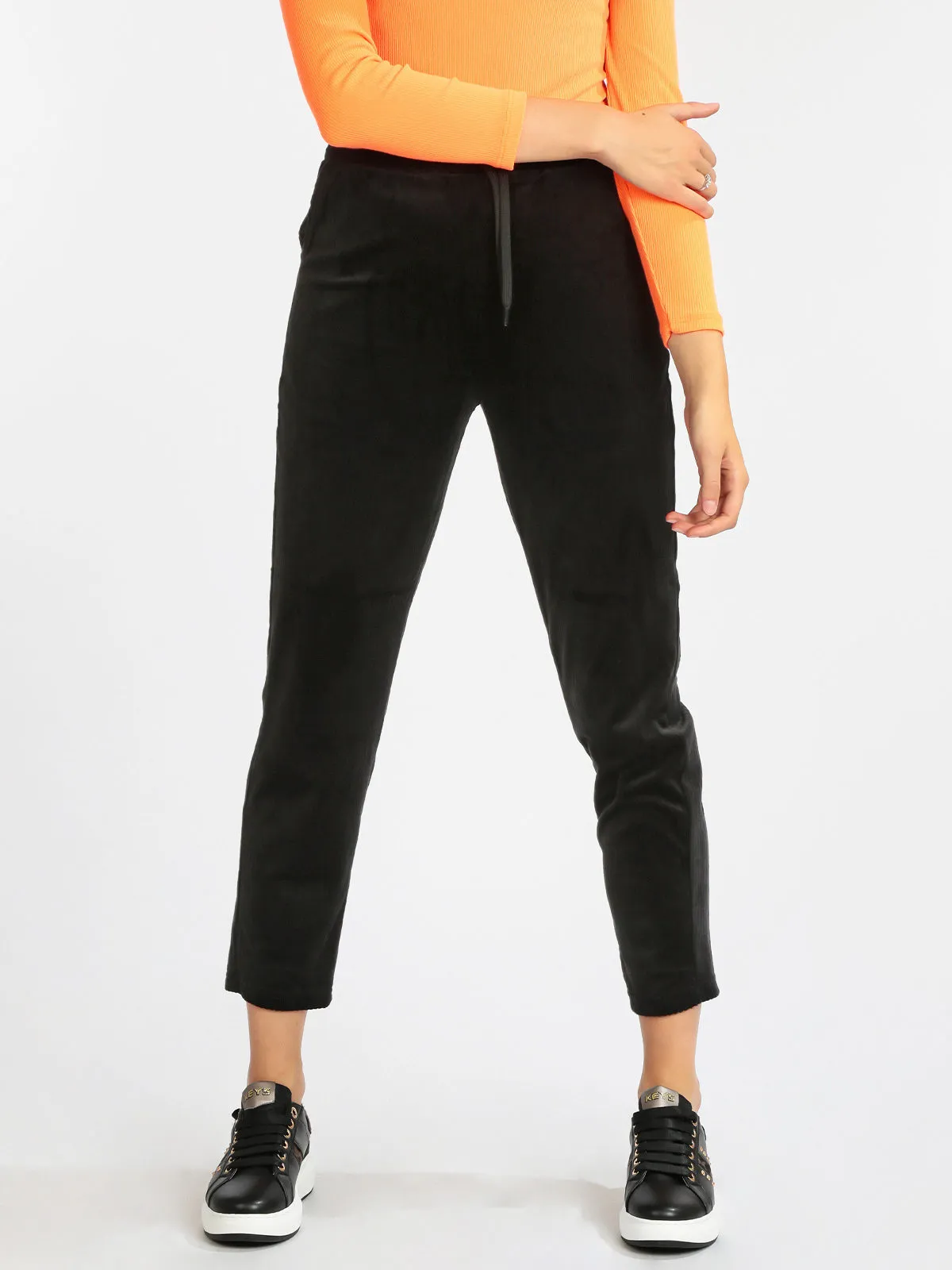 Eletta Pantalon de sport femme en velours