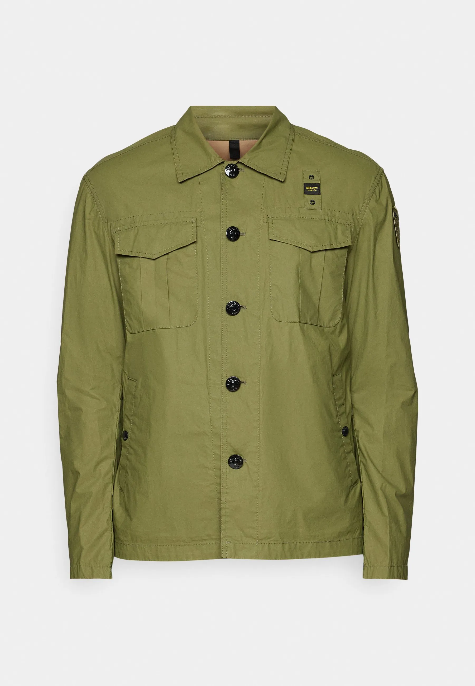 FASHION MILITARY OVER SHIRT JACKET MULTI POCKET - Giacca leggera