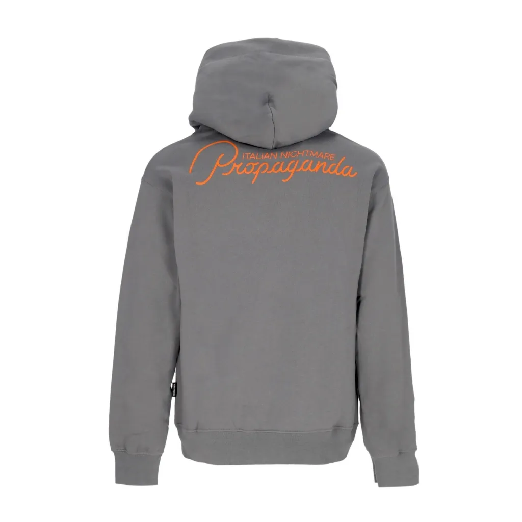 felpa cappuccio uomo dominet hoodie GREY