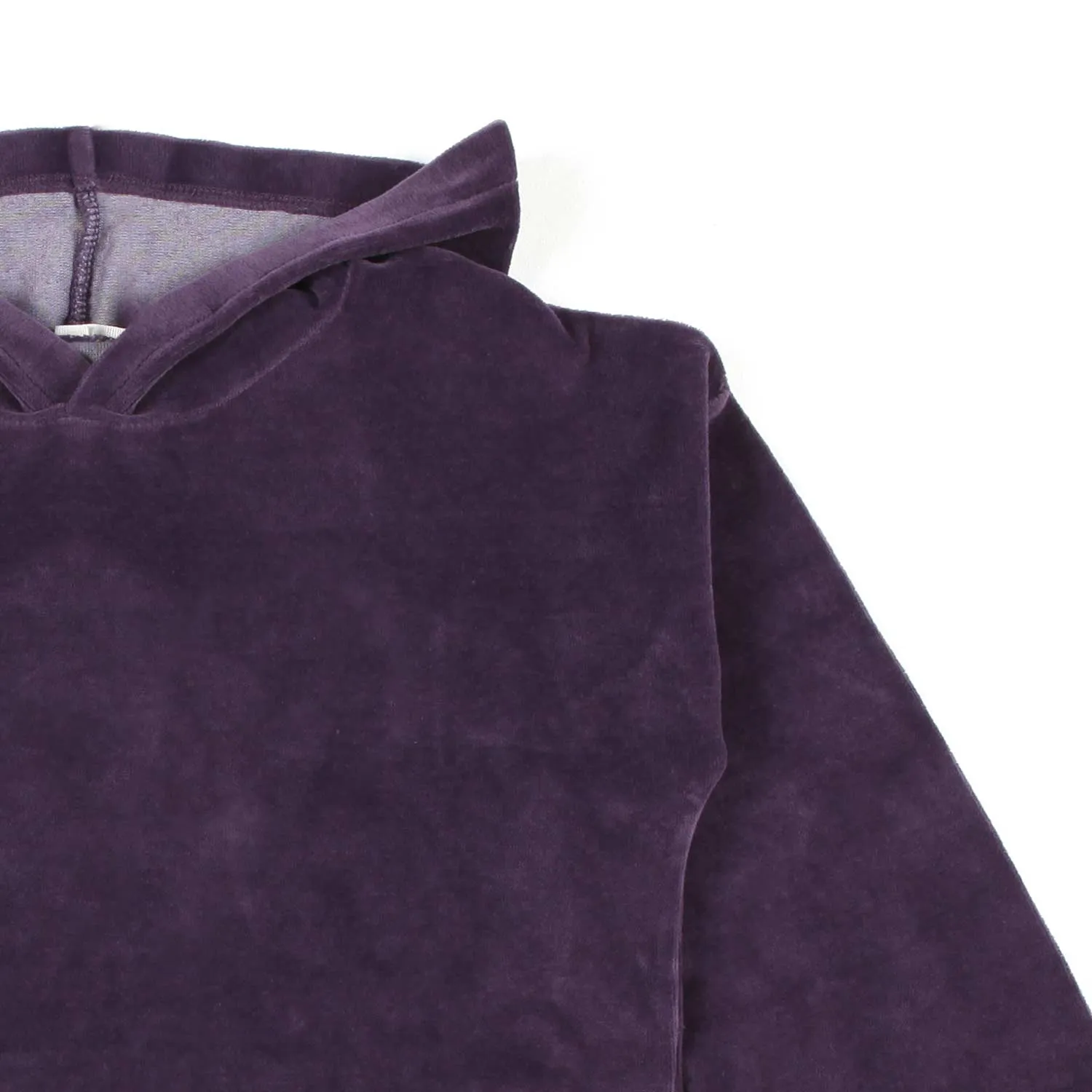 Felpa Hoodie Ciniglia Viola Bambina