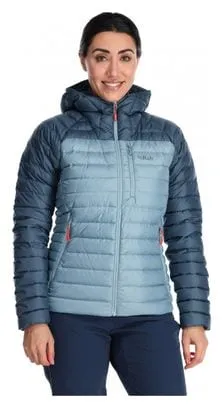 Giacca RAB Microlight Alpine Light Blue da donna