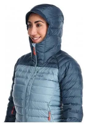 Giacca RAB Microlight Alpine Light Blue da donna