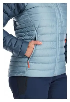 Giacca RAB Microlight Alpine Light Blue da donna