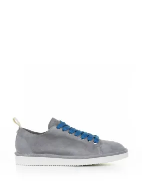 Gray suede sneaker