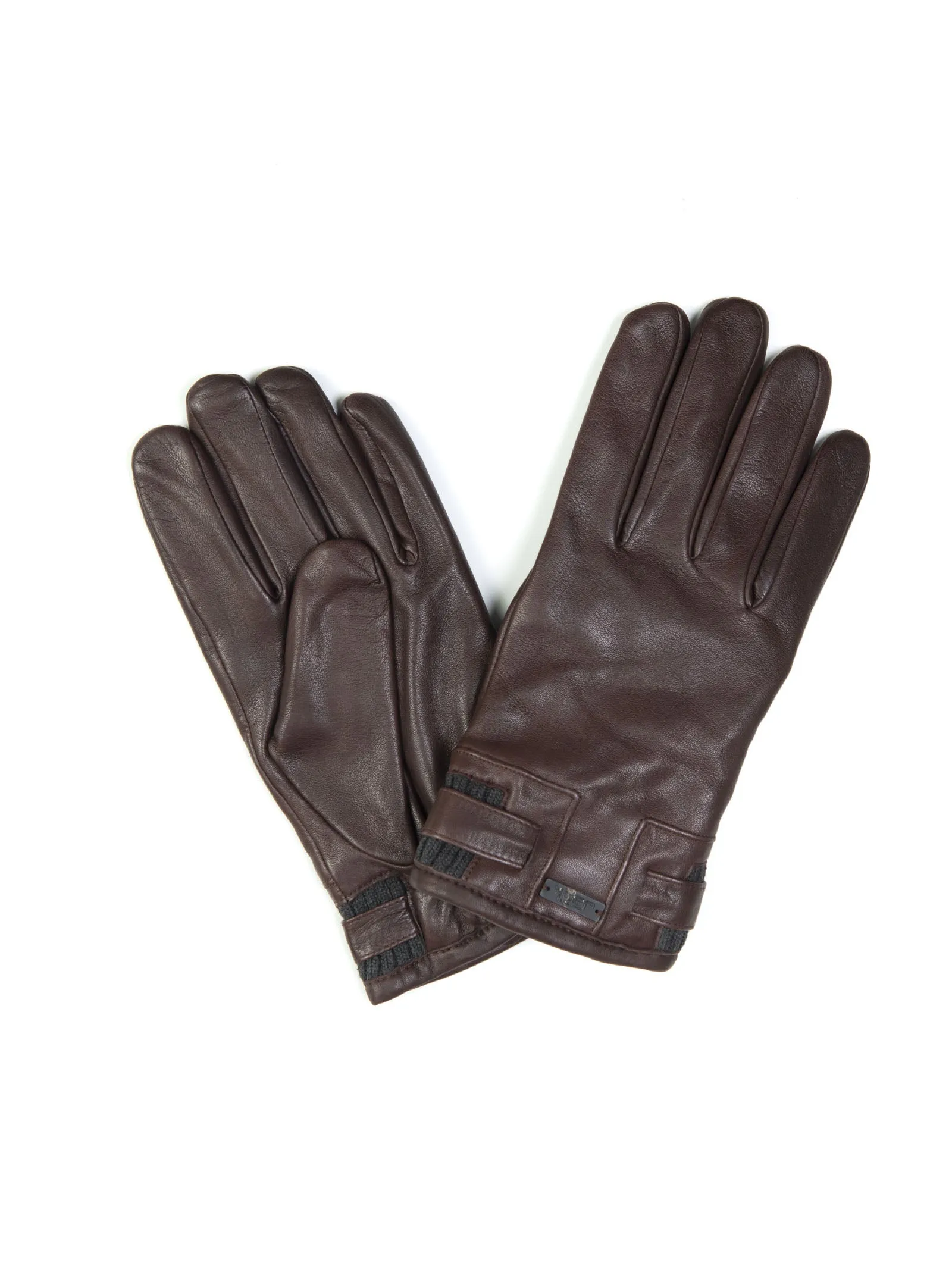 Guanti in pelle JACKGLOVE05 Testa di moro The Jack Leathers Uomo