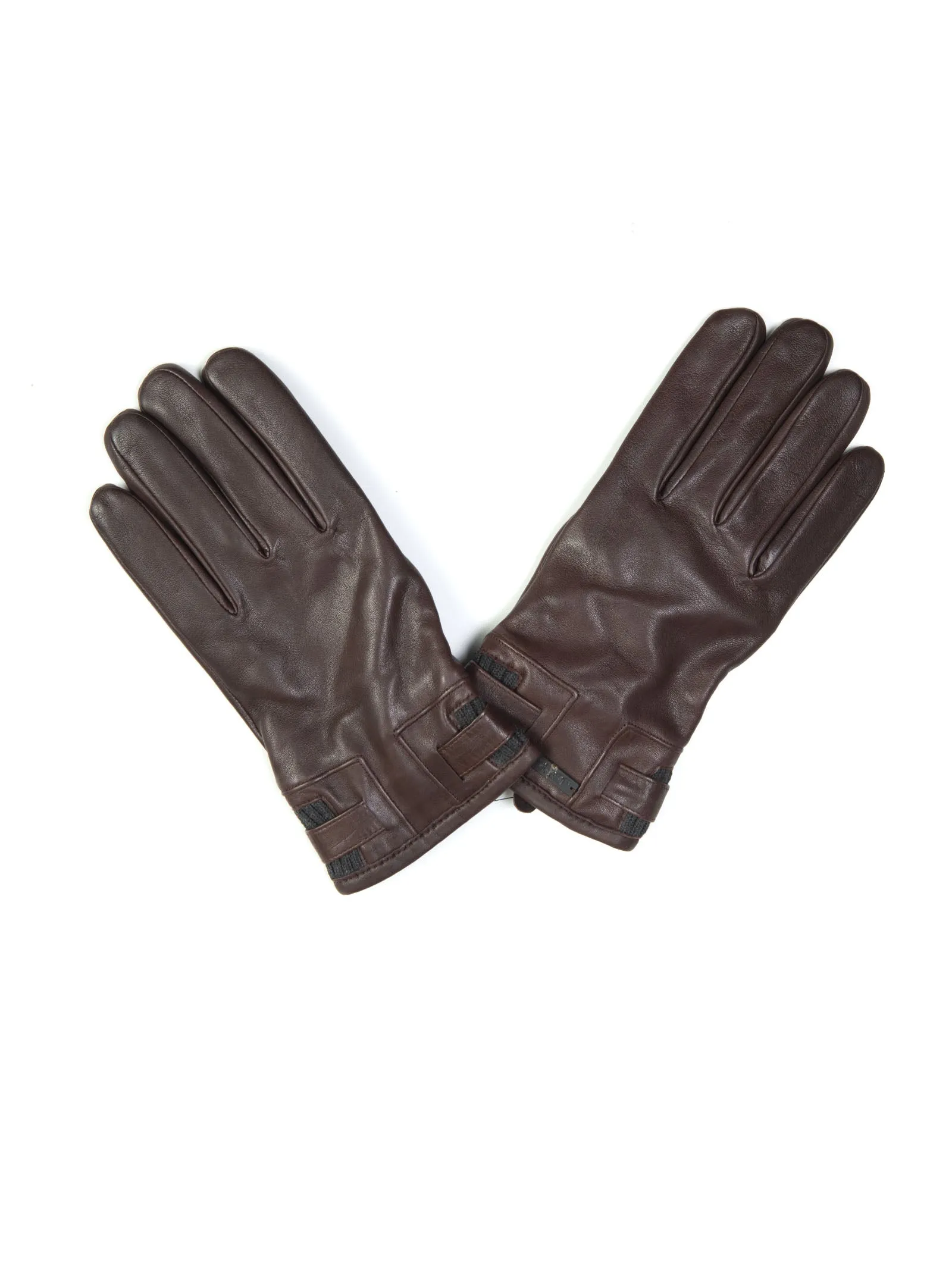 Guanti in pelle JACKGLOVE05 Testa di moro The Jack Leathers Uomo