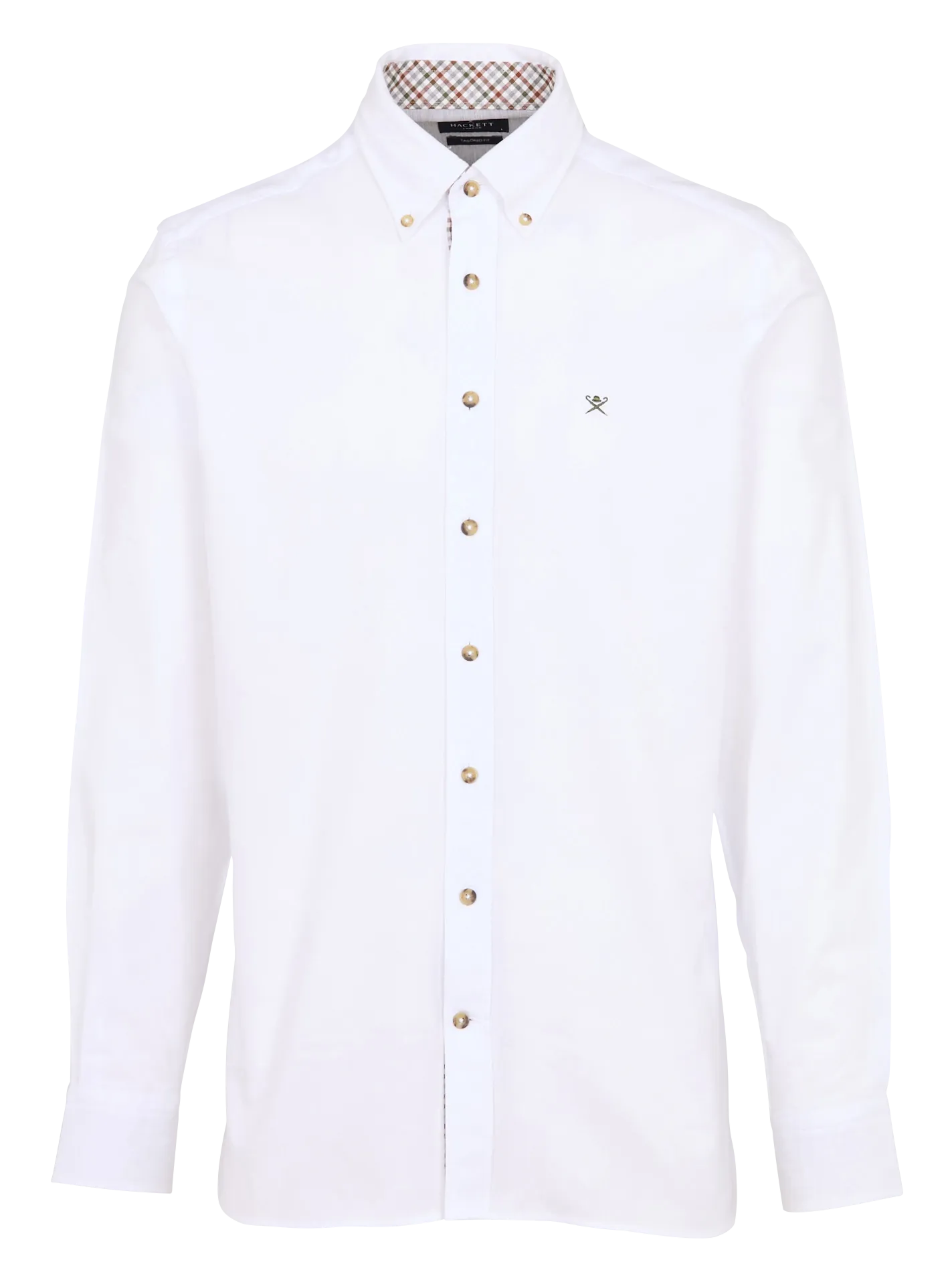  HACKETT   Camicia dritta in cotone | Bianco