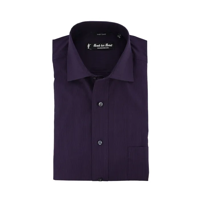 Henk Ter Horst Shirt Pinstripe Purple