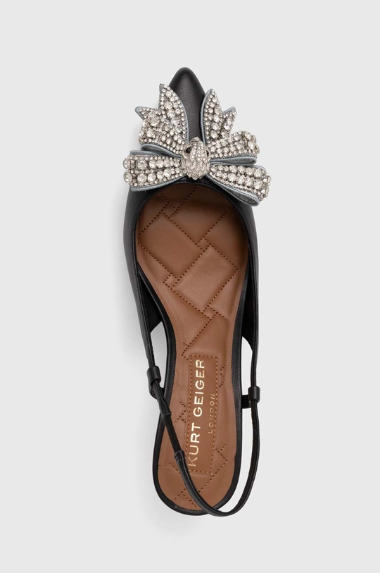 Kurt Geiger London tacchi in pelle Belgravia Bow Sling