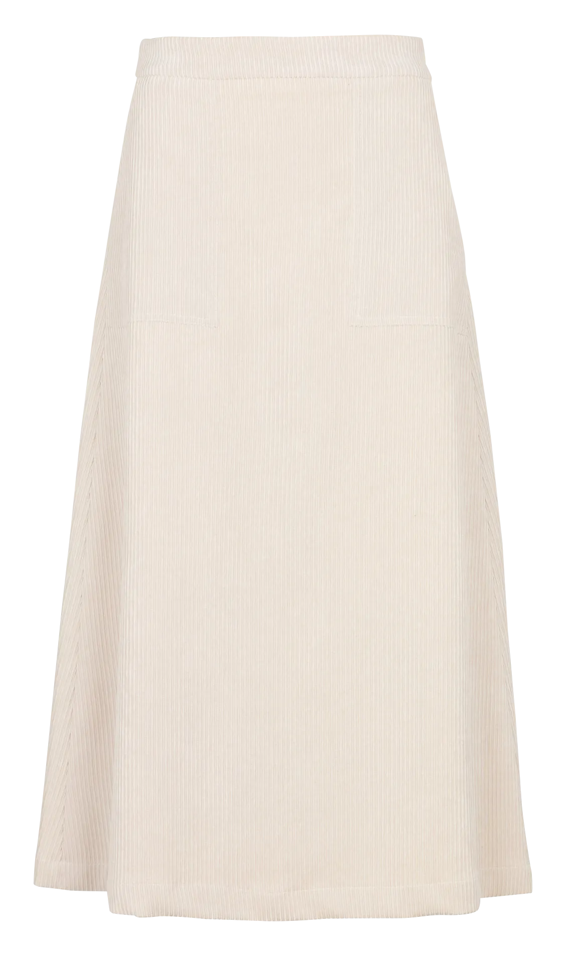  LA FEE MARABOUTEE   Gonna midi a matita in velluto a coste | Beige