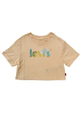 levis  t-shirt corta gialla