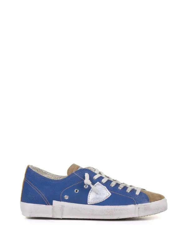 Low blue Prsx men's sneaker