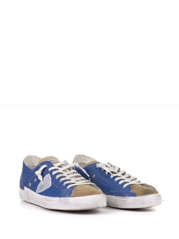 Low blue Prsx men's sneaker