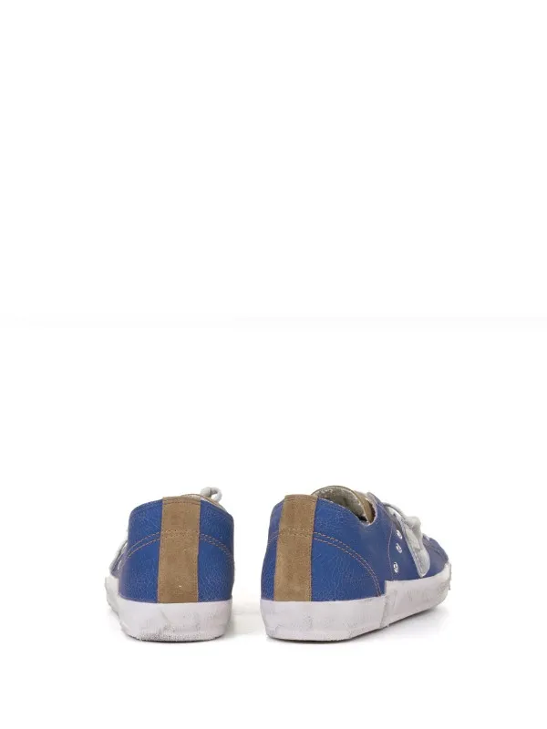 Low blue Prsx men's sneaker