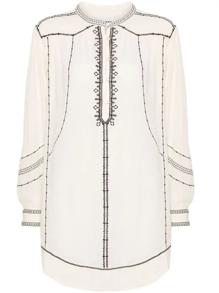 marant étoile Blusa ricamata