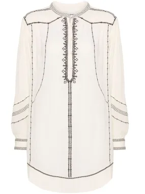 marant étoile Blusa ricamata