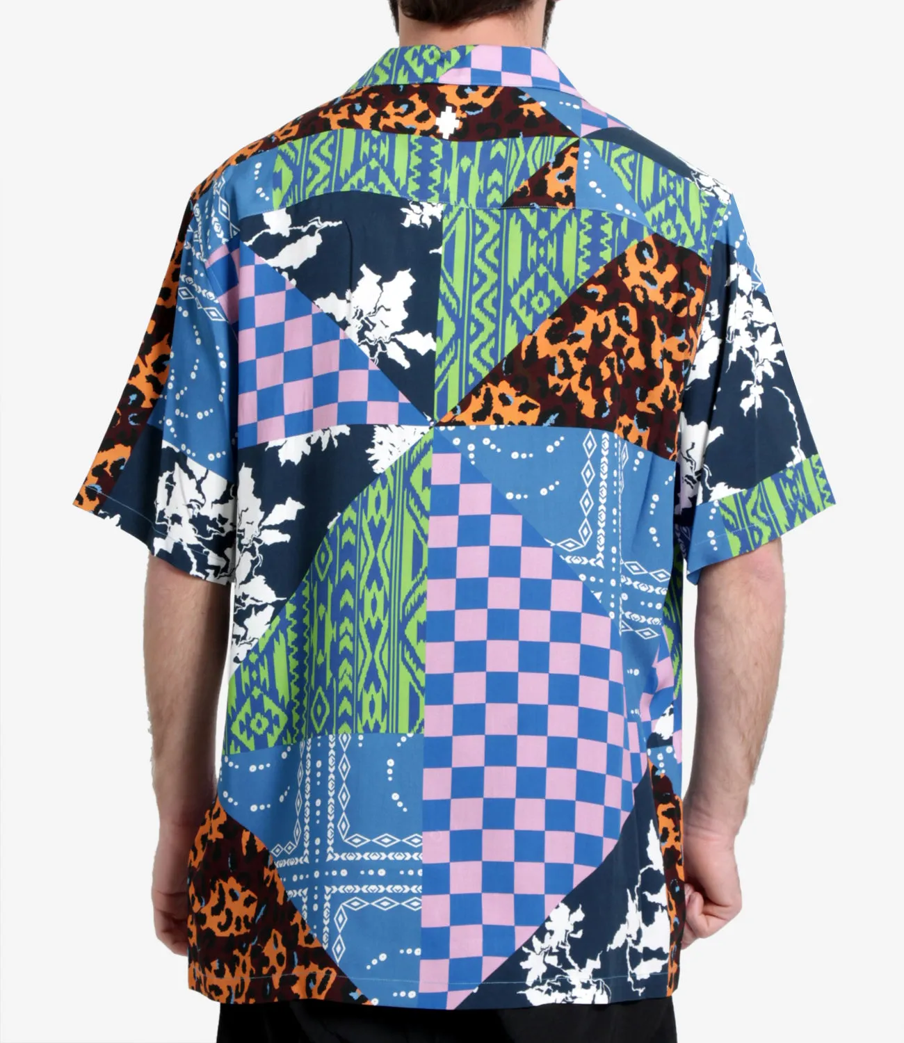 Marcelo Burlon | Camicia Mix&Match Hawaii Multiblu