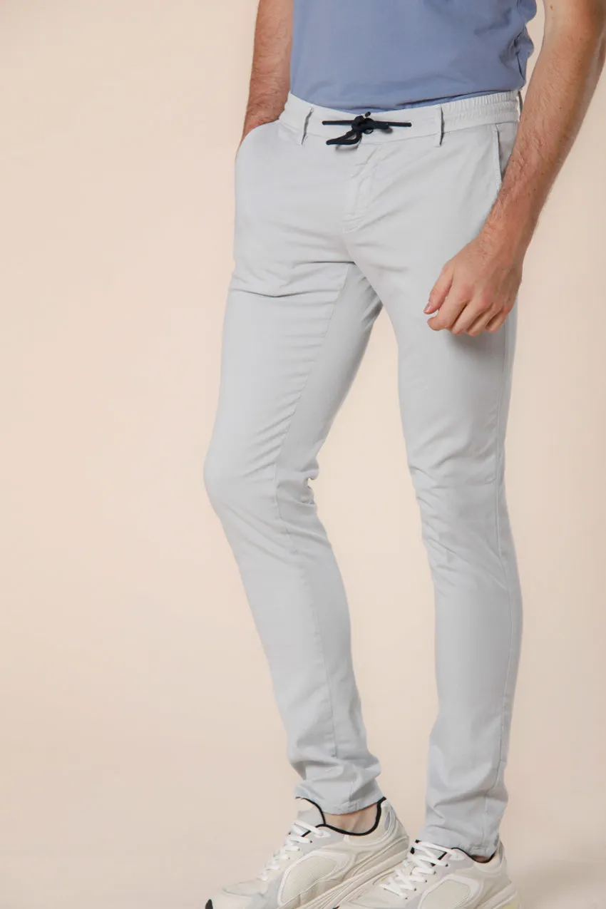 Milano Jogger pantalon chino jogger homme en coton et tencel extra slim