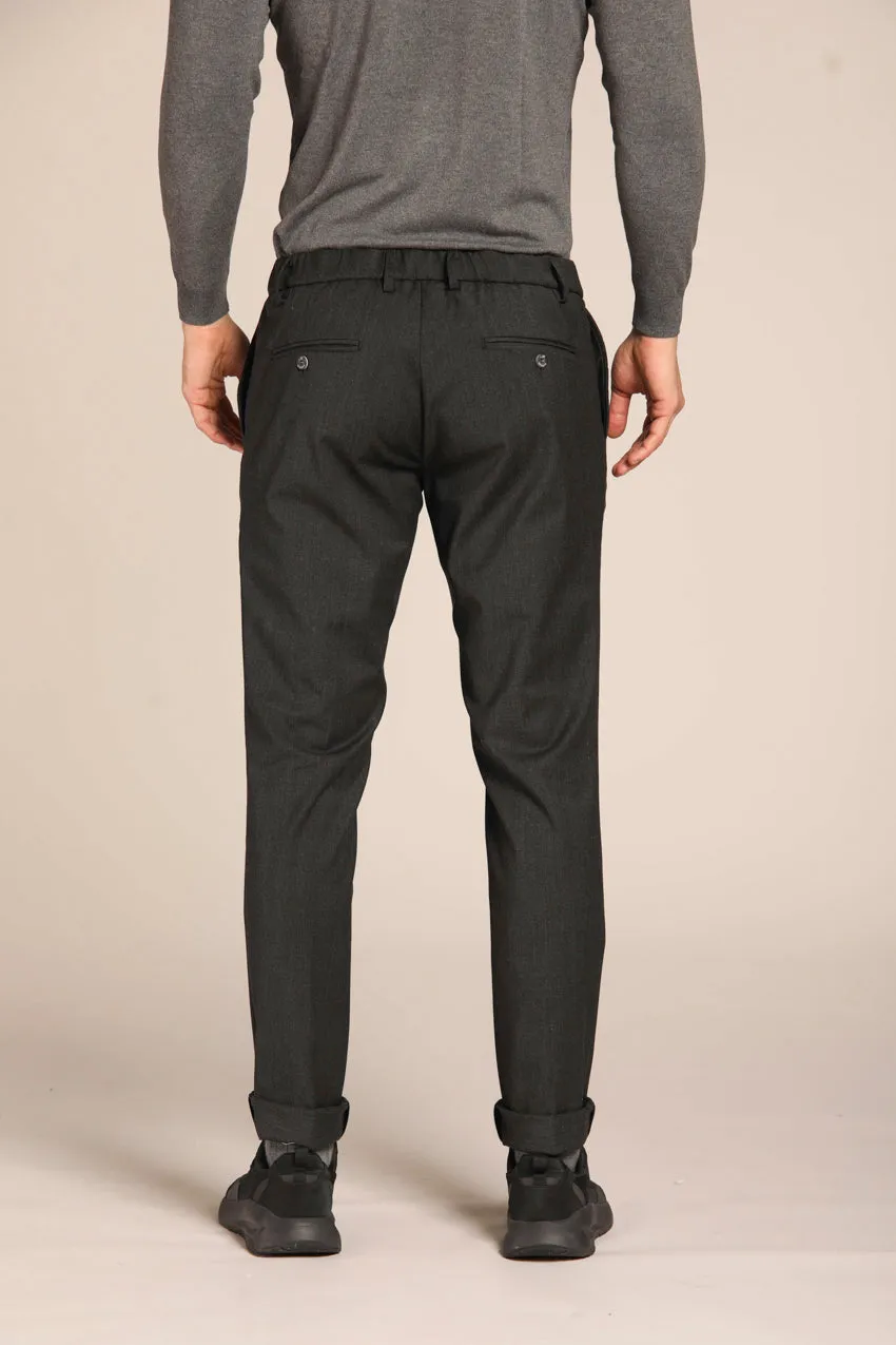 New York 1 City String pantalon jogger chino homme en viscose à coupe régulière 