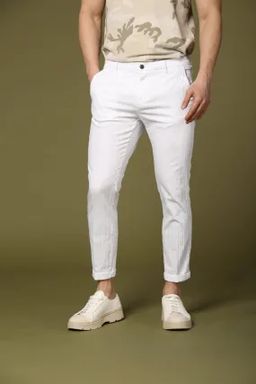 Osaka Style pantalon chino homme en coton stretch resca 3D coupe carotte