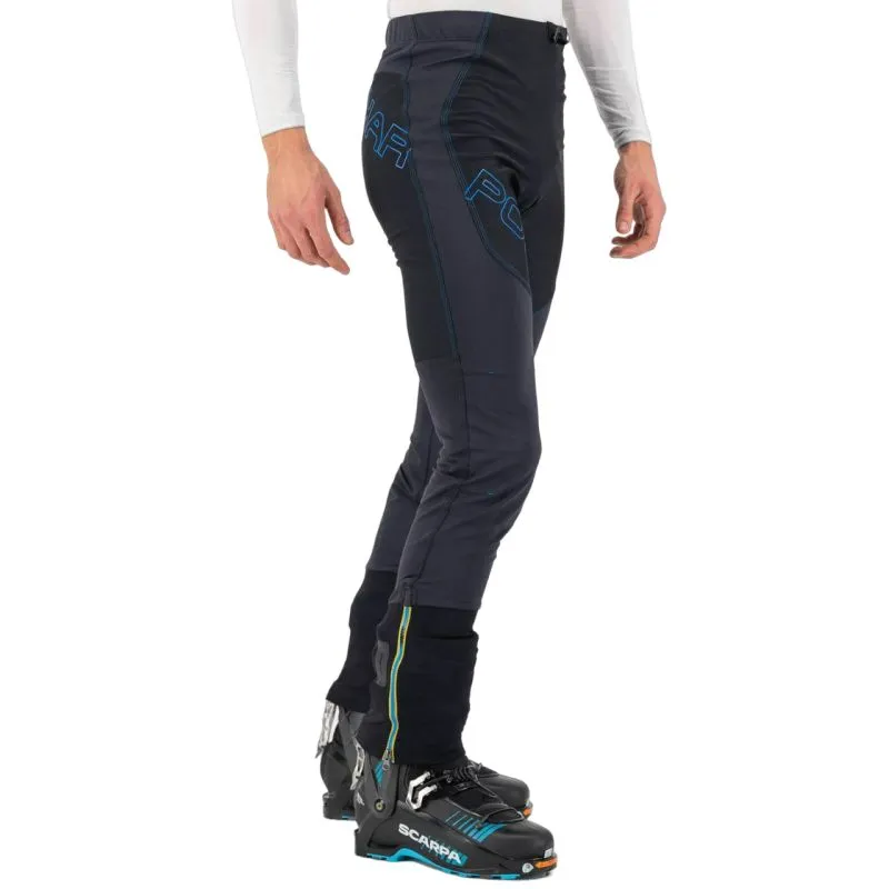 Pantalon de ski KARPOS ALAGNA LITE (BLACK/DIVA BLUE) homme