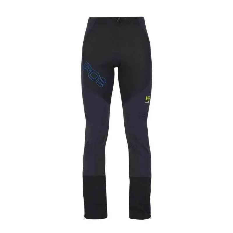 Pantalon de ski KARPOS ALAGNA LITE (BLACK/DIVA BLUE) homme