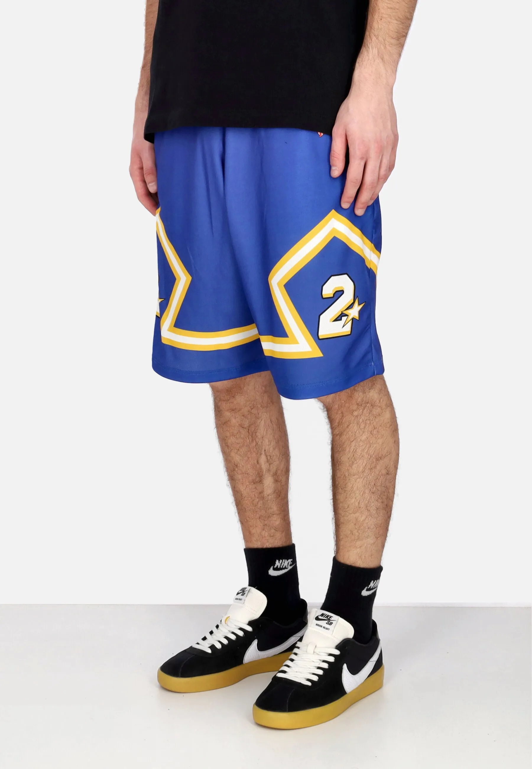 Pantaloncino Tipo Basket Uomo Field Shorts Royal Blue