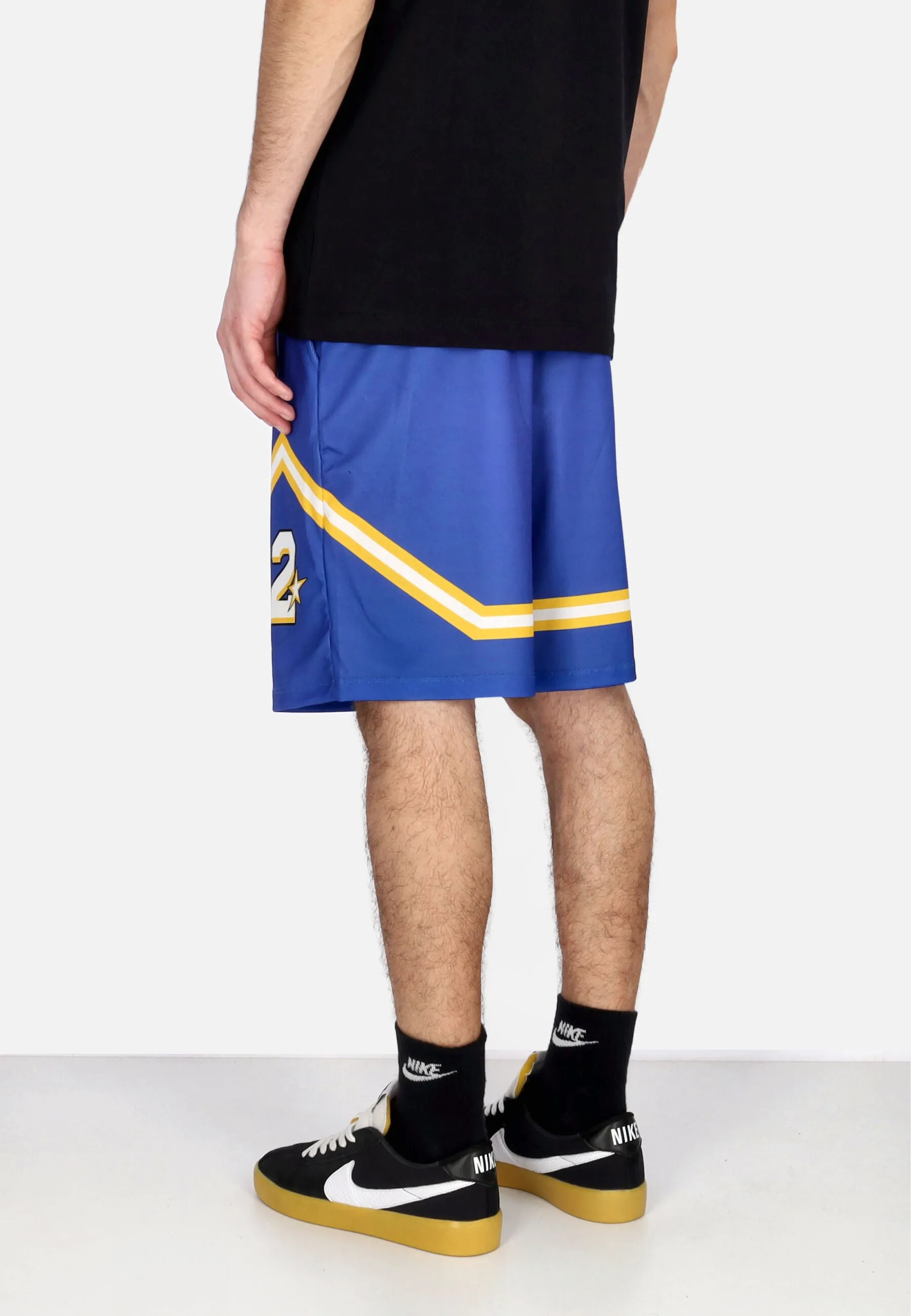 Pantaloncino Tipo Basket Uomo Field Shorts Royal Blue