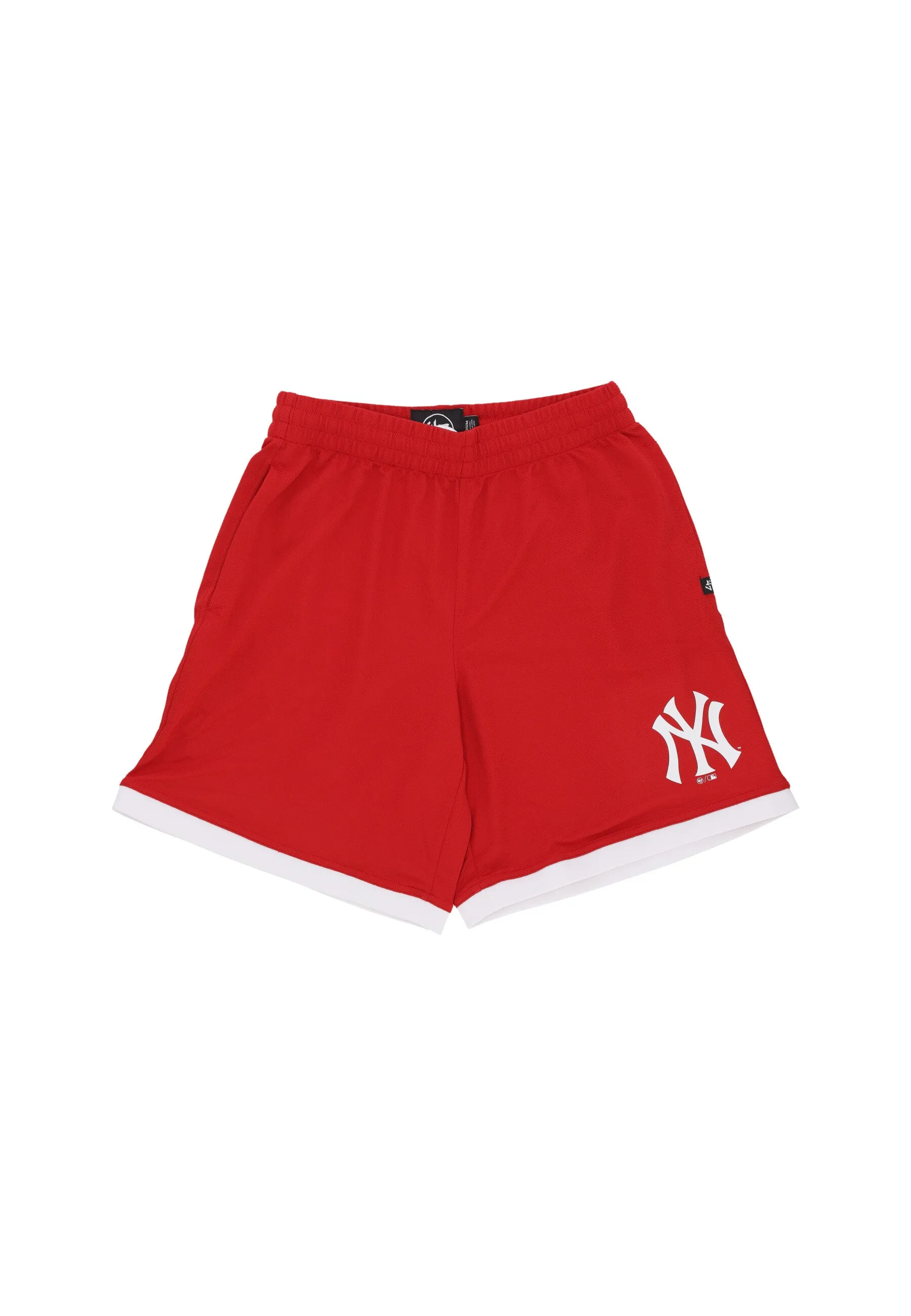 Pantaloncino Tipo Basket Uomo Mlb Imprint Shorts New City Neyyan Red