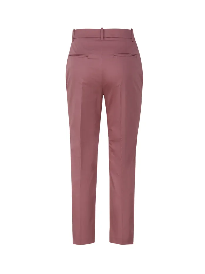 PANTALONE CIGARETTE-FIT PUNTO STOFFA