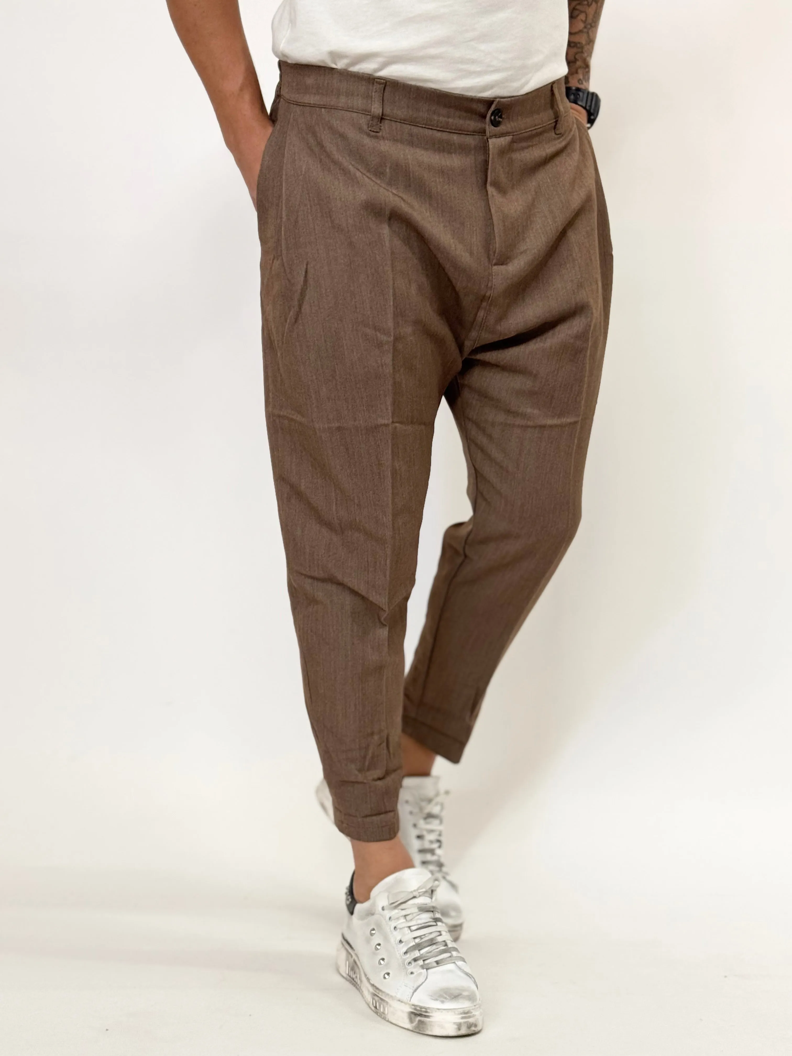 Pantalone MADRID con pinces